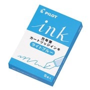 万年筆用 カラーインキカートリッジ ライトブルー IRF-5S-LB