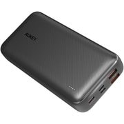 モバイルバッテリー Basix Plus 20000mAh 18W PD対応 [USB-C×1ポート/USB-A×2ポート]出力[USB-C×1ポート/マイクロUSB×1ポート/Lightning×1ポート] PB-N74S-BK