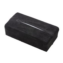 ストレッチティッシュカバー ボックス用 ミンクタッチ ブラック N-7791