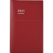 2021 ジブン手帳BIZ 2021年4月始まり 赤 ニ-JB1R-214