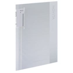 クリヤーブック ノビータ A4 40ポケット 透明 ラ-NV-40T
