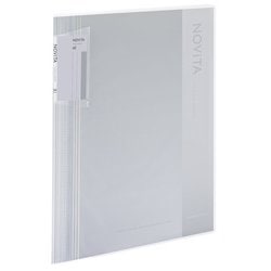 クリヤーブック ノビータ A4 60ポケット 透明 ラ-NV60T