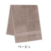 コットンプレミアム エーゲ フェイスタオル 約30x70cm ベージュ