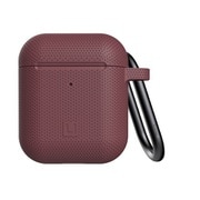 U by UAG Apple AirPods用 [U] SILICONE CASE オーベルジーヌ UAG-RUAPS-AG
