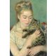 1000-083 猫を抱く女性 ルノワール [ジグソーパズル 1000ピース]
