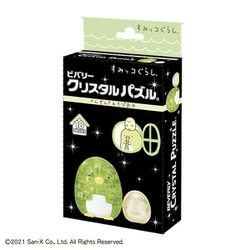 50268 クリスタルパズル すみっコぐらし・ぺんぎん?＆たぴおか [立体パズル 18ピース 対象年齢：7歳～]