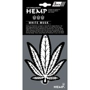 NAX052001 [HEMP(ヘンプ) エアーフレッシュナー 吊り下げタイプ 3枚セット ホワイトムスク]