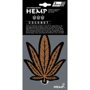 NAX052003 [HEMP(ヘンプ) エアーフレッシュナー 吊り下げタイプ 3枚セット ココナッツ]