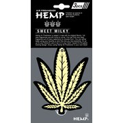 NAX052004 [HEMP(ヘンプ) エアーフレッシュナー 吊り下げタイプ 3枚セット スィートミルキー]