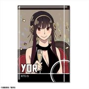 SPY×FAMILY ホログラム缶バッジ デザイン06 ヨル・フォージャー B [キャラクターグッズ]