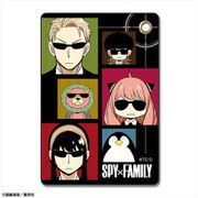 SPY×FAMILY レザーパスケース デザイン01 集合 A [キャラクターグッズ]