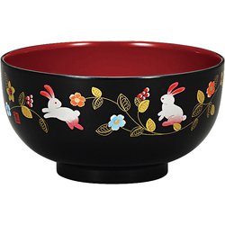 レンジほてい丼 （黒） 花の小路