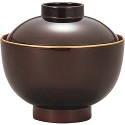 レンジ3.8吸物椀 溜渕金