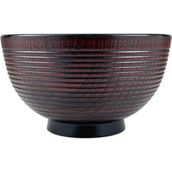 レンジ欅千筋杢目汁椀 曙