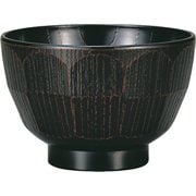 レンジ欅はつり杢目汁椀 曙