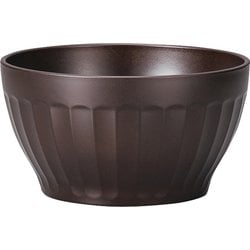 グルーブボウル ダークブラウン