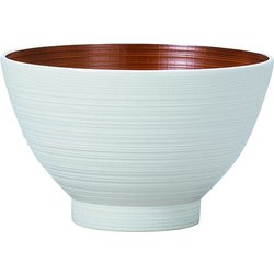 レンジ欅刷毛筋大汁椀 ナチュール W&B