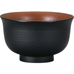 レンジ羽反欅杢目汁椀 ナチュール B&B