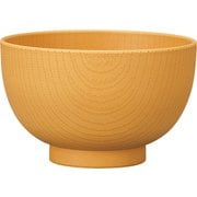 レンジ欅杢目大汁椀 ナチュラル