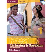 Real Listening ＆ Speaking 1 Book with answers and Audio CDs [洋書ELT]
