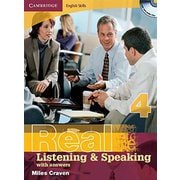 Real Listening ＆ Speaking 4 Book with answers and Audio CDs [洋書ELT]