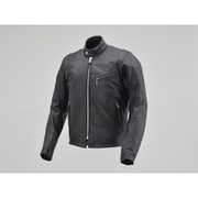 バイク用 レザー ジャケット 春秋冬 シングルライダースジャケット DL-001 Mサイズ メンズ ブラック 17807