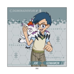 SDM208BM08 デジモンアドベンチャー： ブロックメモ 丈＆ゴマモン [キャラクターグッズ]