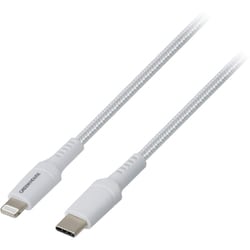 USB Type-C to Lightningケーブル 強靭タイプ 充電/転送 MFi認証 PD（パワーデリバリー)対応 1.0m ホワイト GH-ALTCTA100-WH