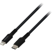 USB Type-C to Lightningケーブル 強靭タイプ 充電/転送 MFi認証 PD(パワーデリバリー)対応 1.0m ブラック GH-ALTCTA100-BK