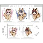 アサルトリリィ BOUQUET マグカップ あにまるっこ柄 A 梨璃、夢結、楓 [キャラクターグッズ]