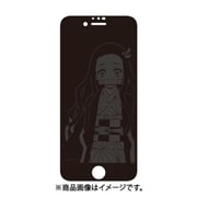 KMY-40B [鬼滅の刃 iPhone SE（第2世代）/8 4.7インチ用 ガラススクリーンプロテクター 竈門禰豆子]