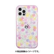 SMK-81B [すみっコぐらし iPhone 12 / iPhone 12 Pro 用 IIIIfit（イーフィット） クリアケース はな柄]