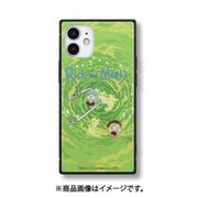 RAM-01A [リック・アンド・モーティ iPhone 12 mini 用 スクエアガラスケース ポータル]
