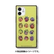 RAM-01C [リック・アンド・モーティ iPhone 12 mini 用 スクエアガラスケース フェイス]