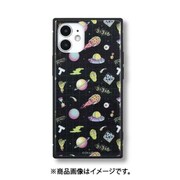 RAM-01D [リック・アンド・モーティ iPhone 12 mini 用 スクエアガラスケース 総柄]