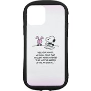 SNG-553B [PEANUTS iPhone 12 / iPhone 12 Pro 用 ハイブリッドクリアケース うさぎ]