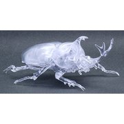 EX-1 自由研究シリーズ No.21 いきもの編 カブトムシ 特別仕様（クリアー） [組立式プラスチックモデル]