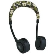 ネックファン WFan(ダブルファン) ハンズフリー ヨガシロッコ カモフラージュ DFYS214CAMO