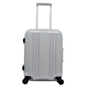 デカかる2 旅行日数目安:1~2泊 34L TSAロック搭載 機内持ち込み可 カーボンホワイト MM-5188A