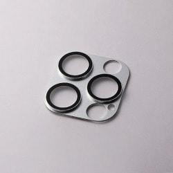 DG-IP20MPGA2SV [iPhone 12 Pro 用 Hybrid Camera Lens Cover シルバー]