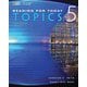 Reading for Today Series New Edition Level 5 Topics for Today 5th Edition Text [洋書ELT]