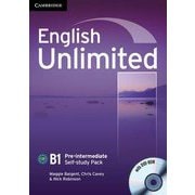 English Unlimited Pre-Intermediate Self-Study Pack （Workbook with DVD-ROM） [洋書ELT]