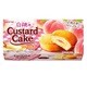 白桃のカスタードケーキ 6個