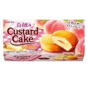 白桃のカスタードケーキ 6個