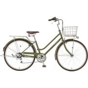 シティサイクル ハレコ66S Mアイビーグリーン FHA66S