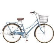 シティサイクル ベレッグ266S マットフレンチブルー TCD66S
