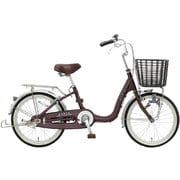 シティサイクル アスミックス20 ロイヤルダークブラウン TDU20