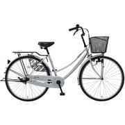 シティサイクル サントス26 メタリックシルバー TB6TF
