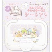 キャラクターグッズ すみっコぐらし シートふた うさぎのおにわ