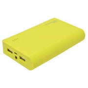 RLI100M2A01LY [モバイルバッテリー 10000mAh 2A+1A出力 ライムイエロー]